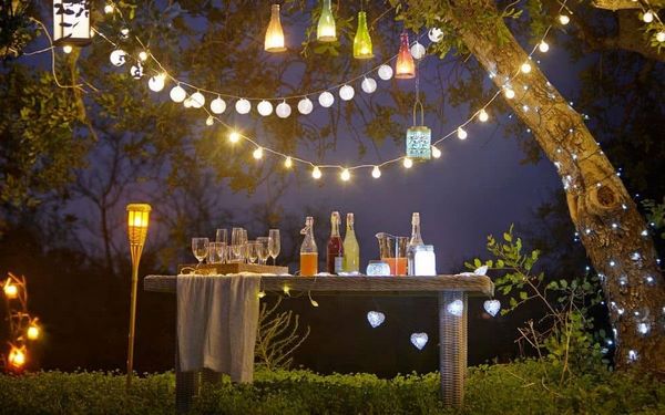 11 DIY Outdoor string lights ideas to transform your garden