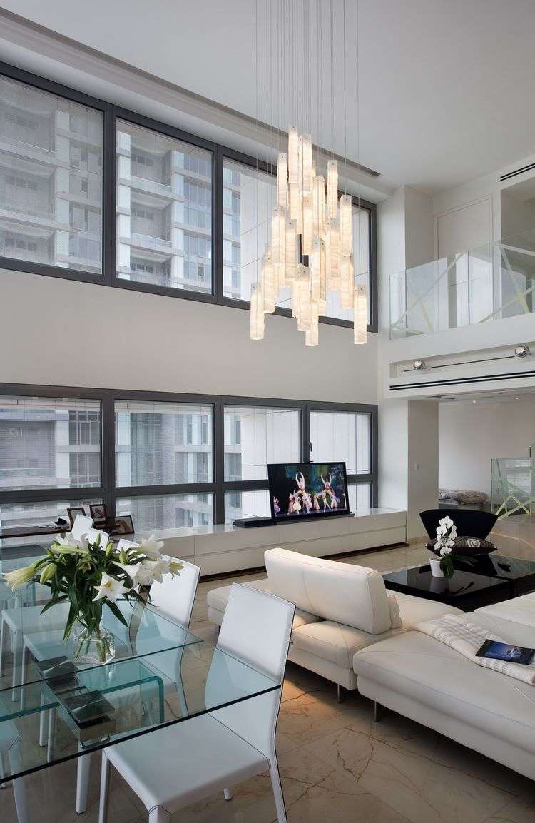 modern cascading chandeliers are magnificent interior decoration