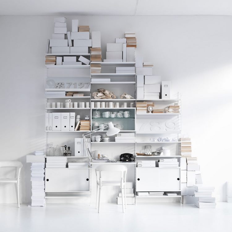 Home office wall organization systems how to keep your workspace in order