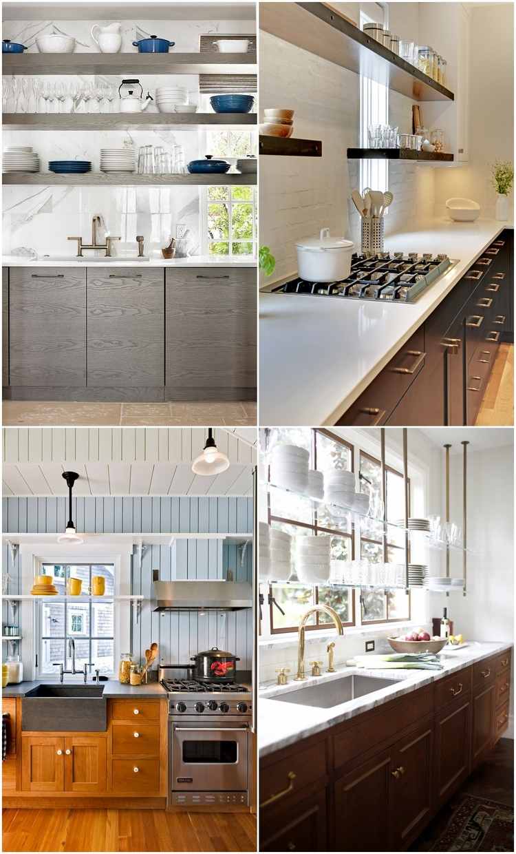kitchen renovation ideas pros and cons of open shelves