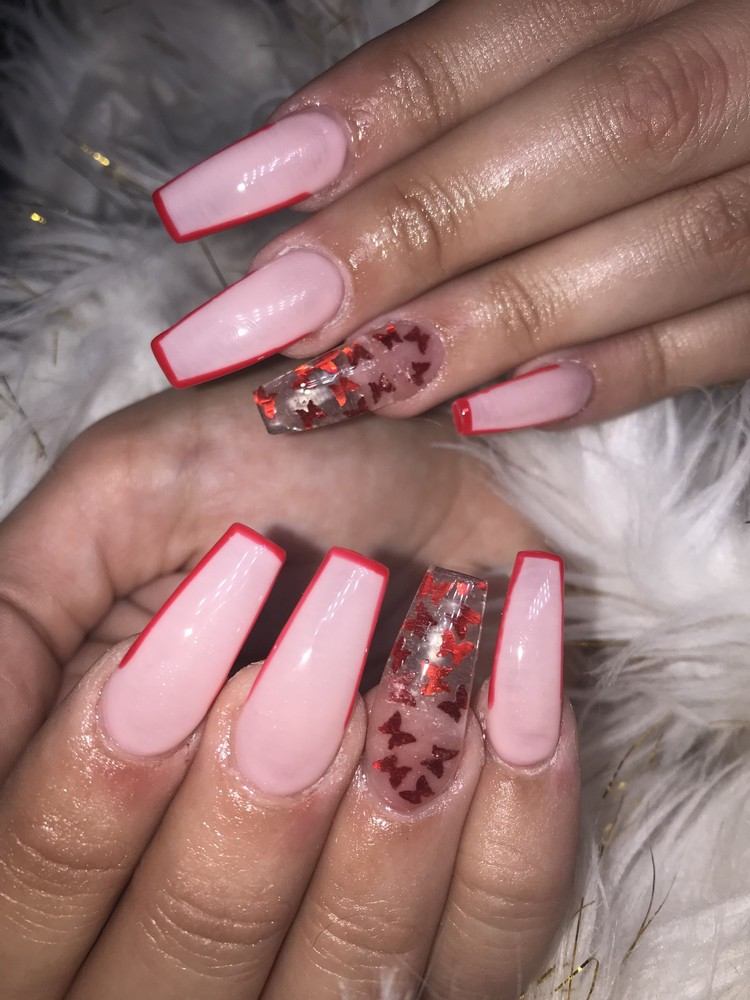 Acrylic Nails Summer 2020 Butterfly Nails are the latest hit
