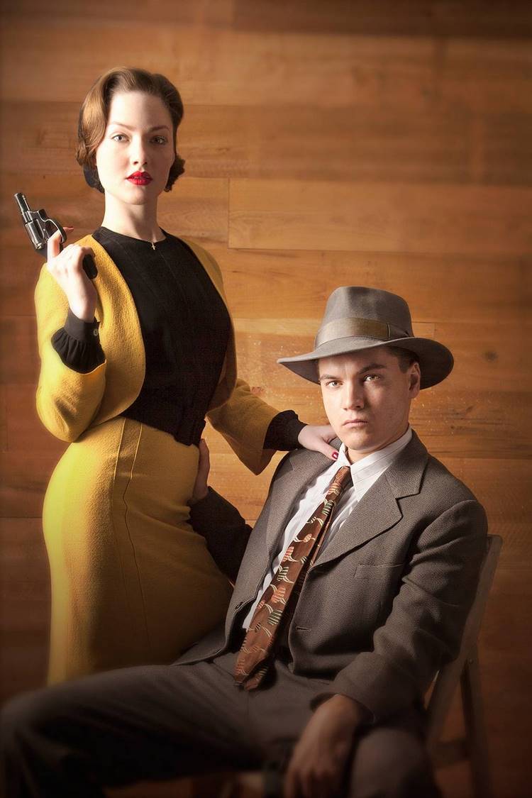 DIY Halloween costume ideas couples Bonnie and Clyde