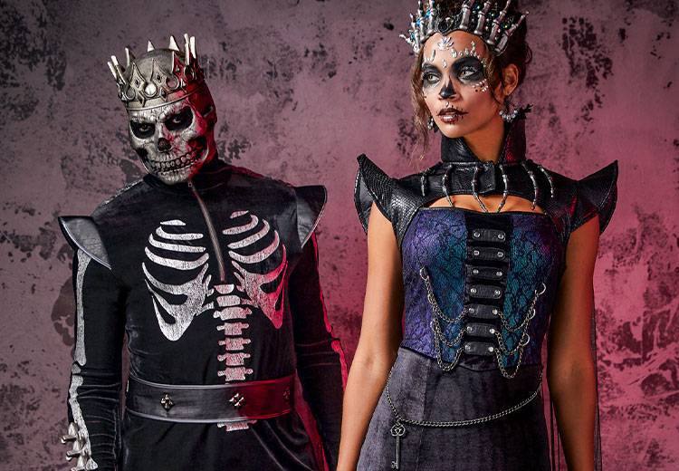 Halloween costumes for couples ideas skeletons