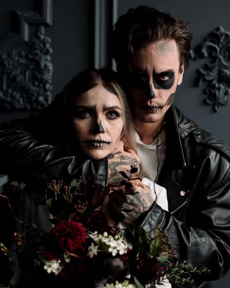 Halloween makeup and costume ideas for couples