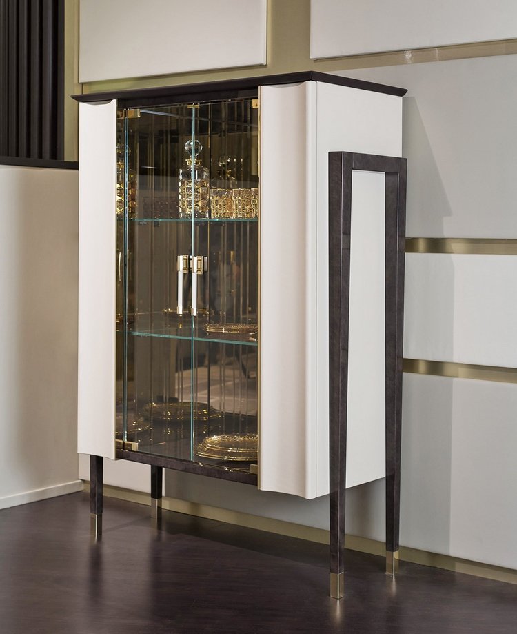 awesome bar cabinet with glass doors