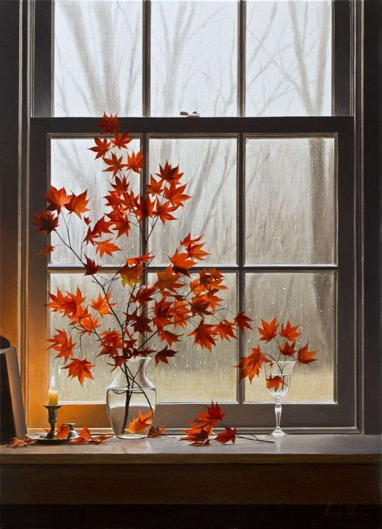 cheap and easy fall decorating ideas tree branches in vases