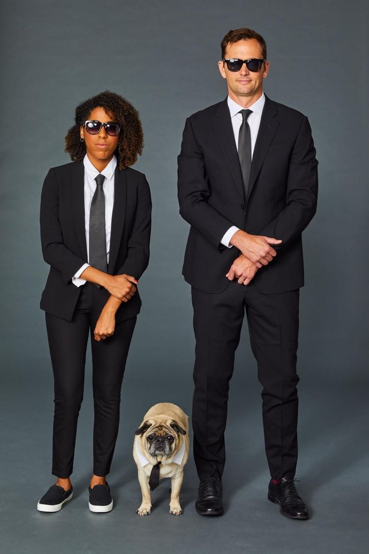 creative costumes for couples Halloween ideas Men in black