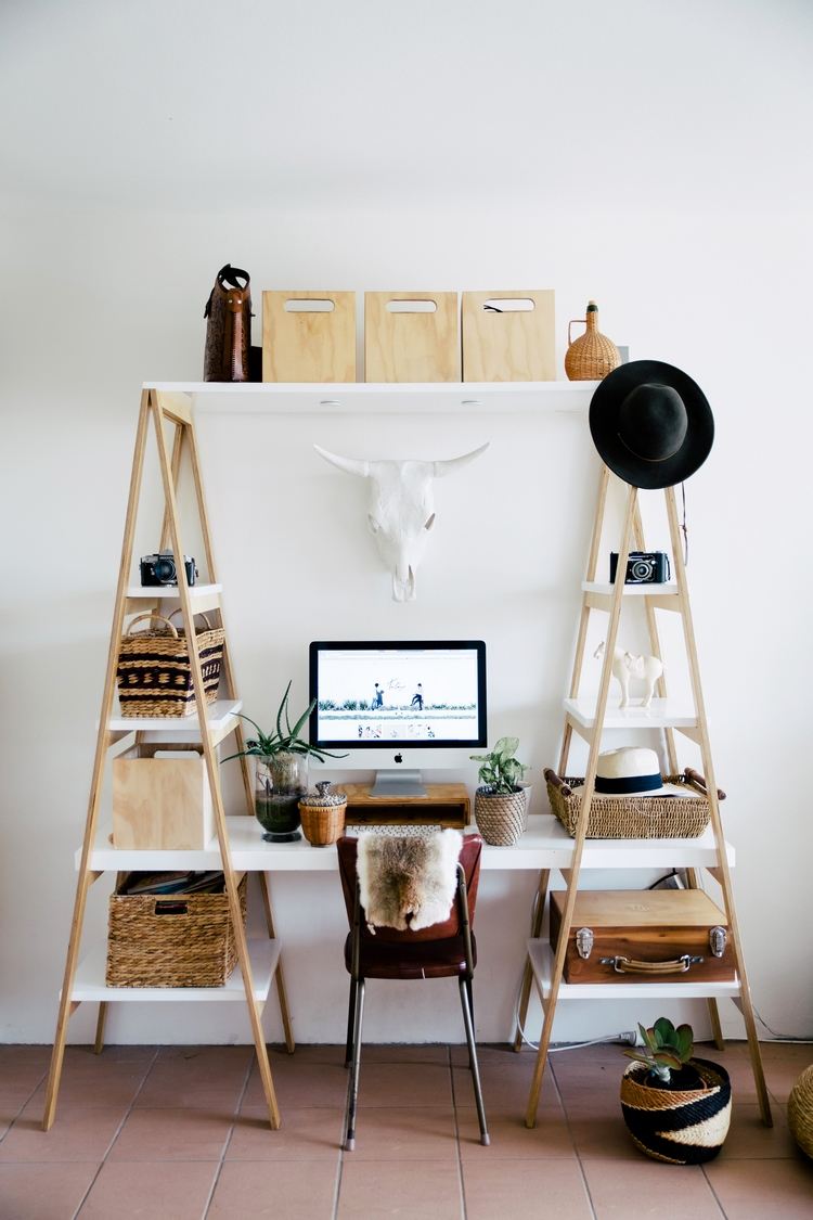 easy and effective DIY home office organization ideas