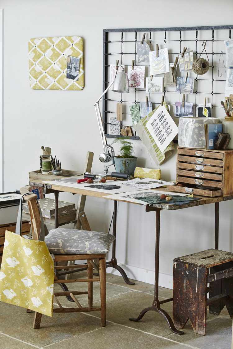 how to organize your home office DIY storage ideas