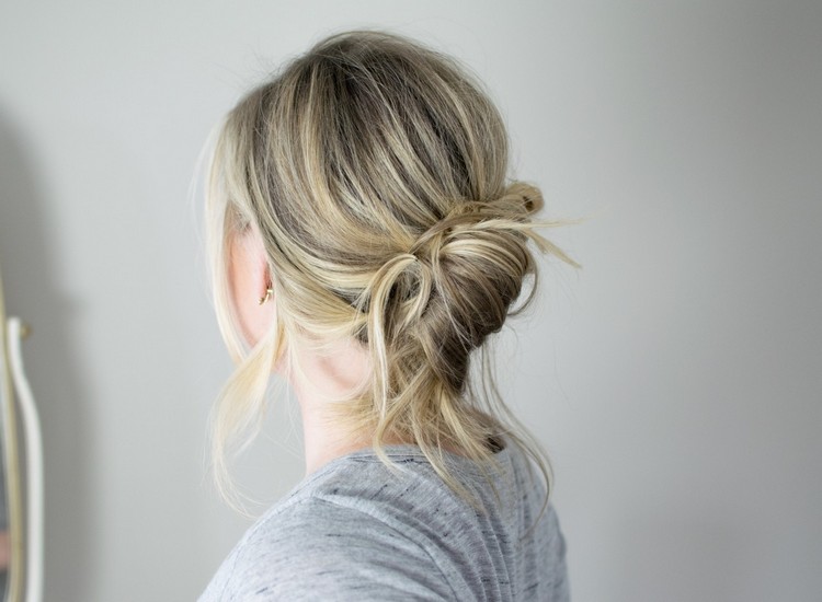 quick hair updos for work loose French twist