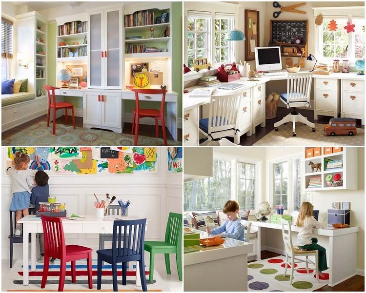 storage and organization system ideas for home schoolrooms