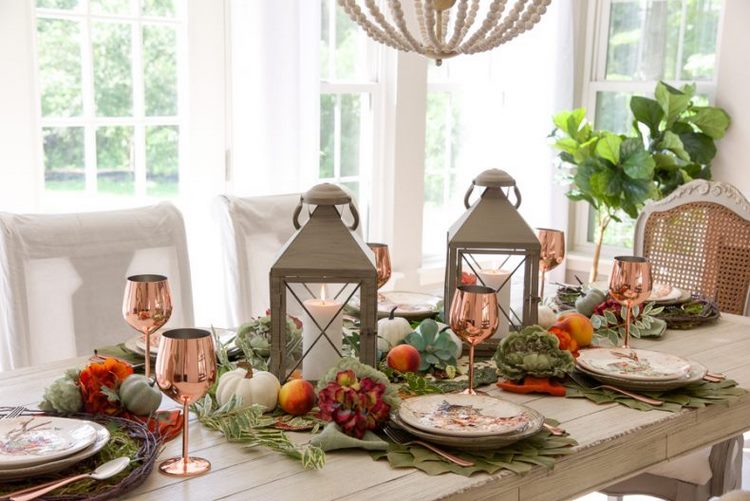 DIY Fall Table Decor Ideas Beautiful centerpieces