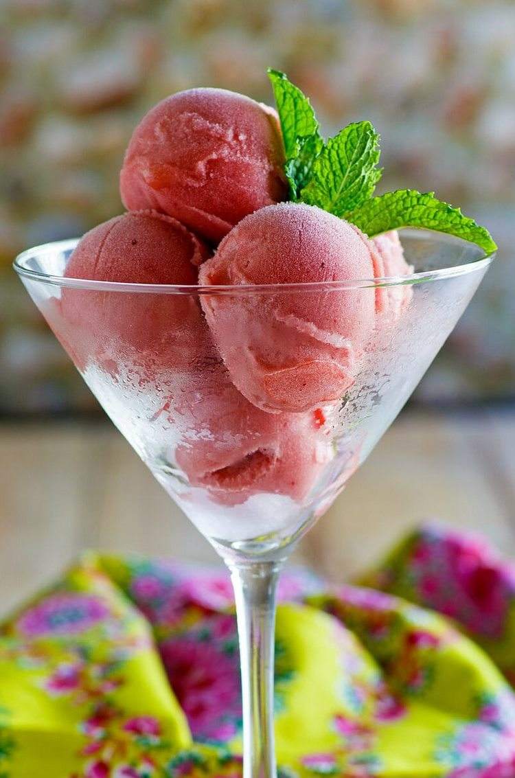 Watermelon Sorbet Recipe and instructions