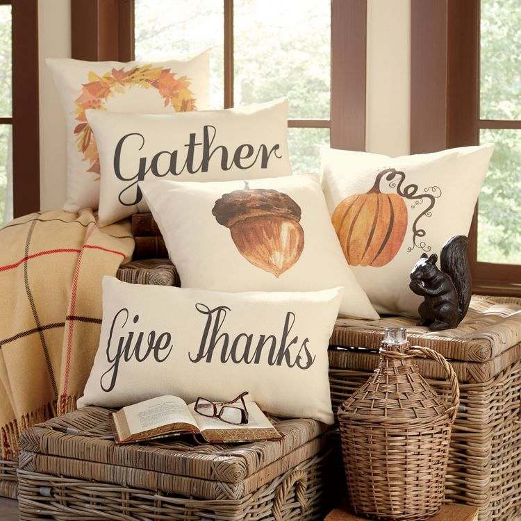 beautiful fall pillows home decorating ideas