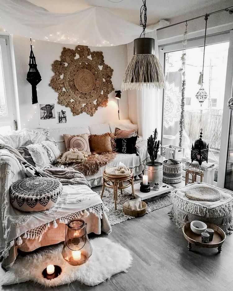 boho chic style in natural colors home design and decor ideas