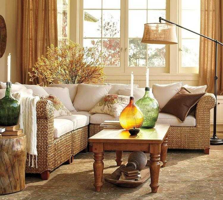 cozy warm living room fall decor ideas