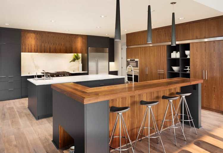 modern kitchen islands with seating pros and cons of breakfast bar