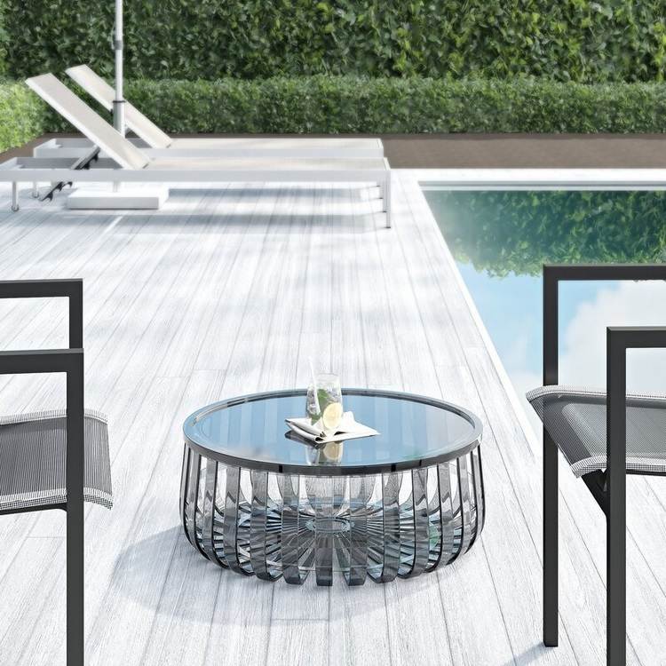 modern plastic outdoor coffee table patio furniture ideas