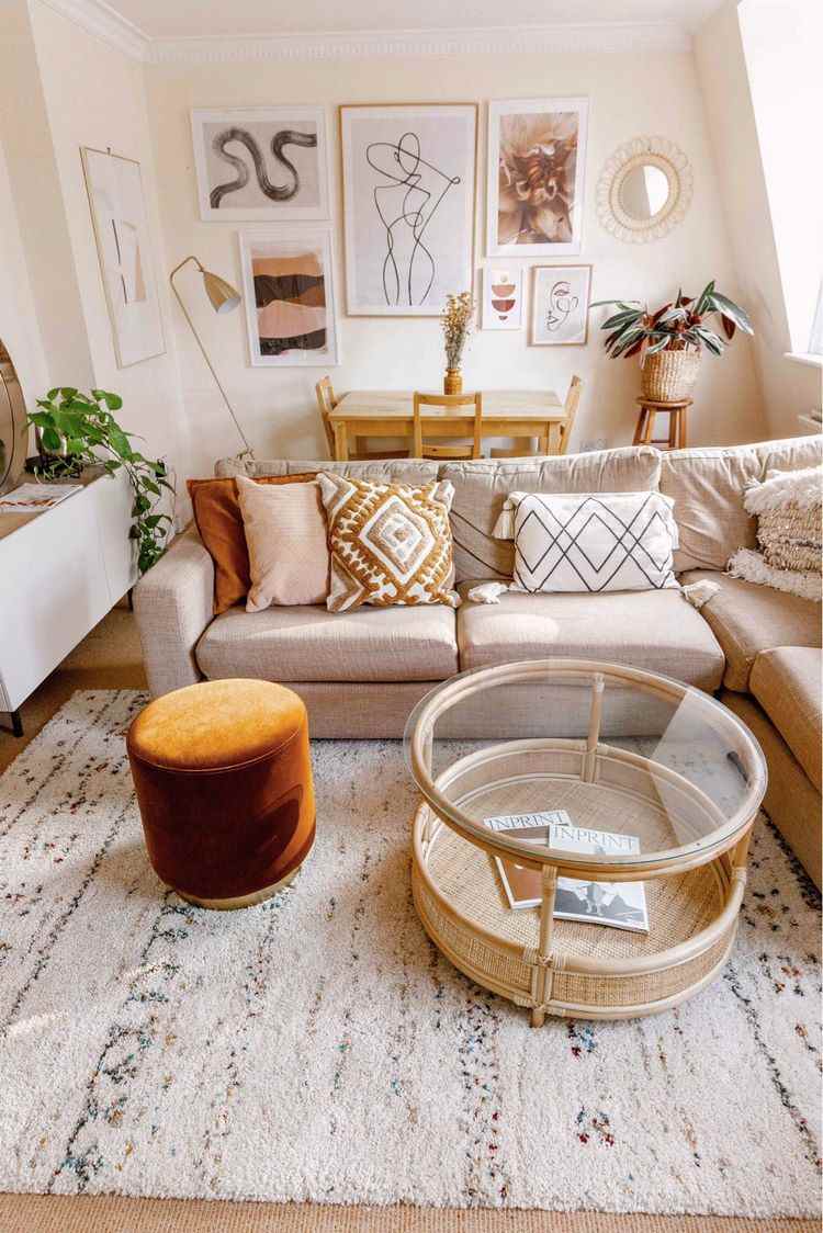 Unique Contemporary Boho Decor for Small Space