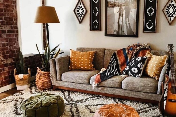 Afirmar Rechazado abrazo 40 Outstanding Boho chic living room decor ideas in natural colors