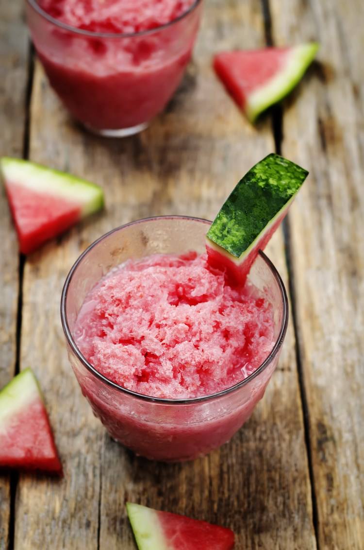 watermelon granita easy summer desserts