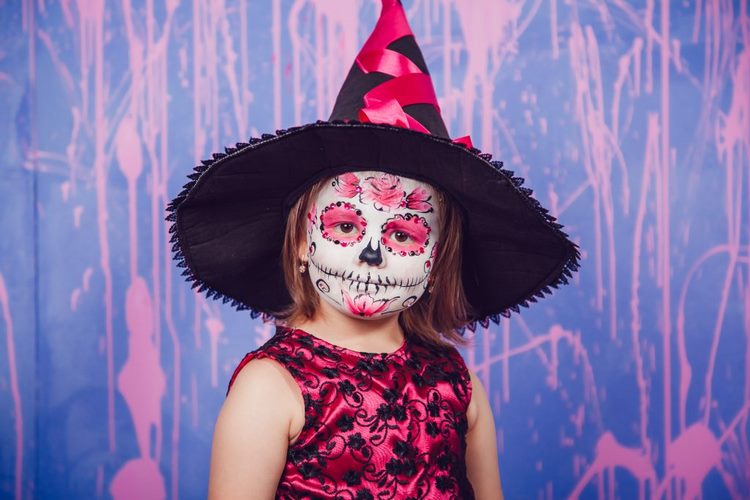 face painting tips for children Halloween party ideas