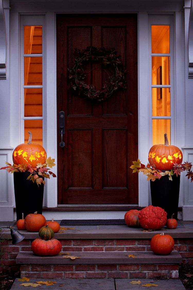 quick and easy front door fall decor ideas