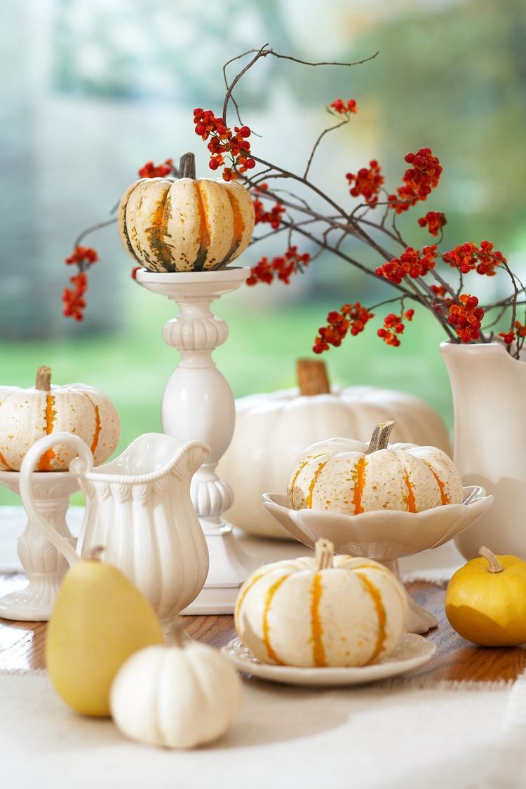 fall home decorations table setting ideas