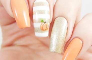 original-autumn-manicure-ideas-pumpkin-nail-art