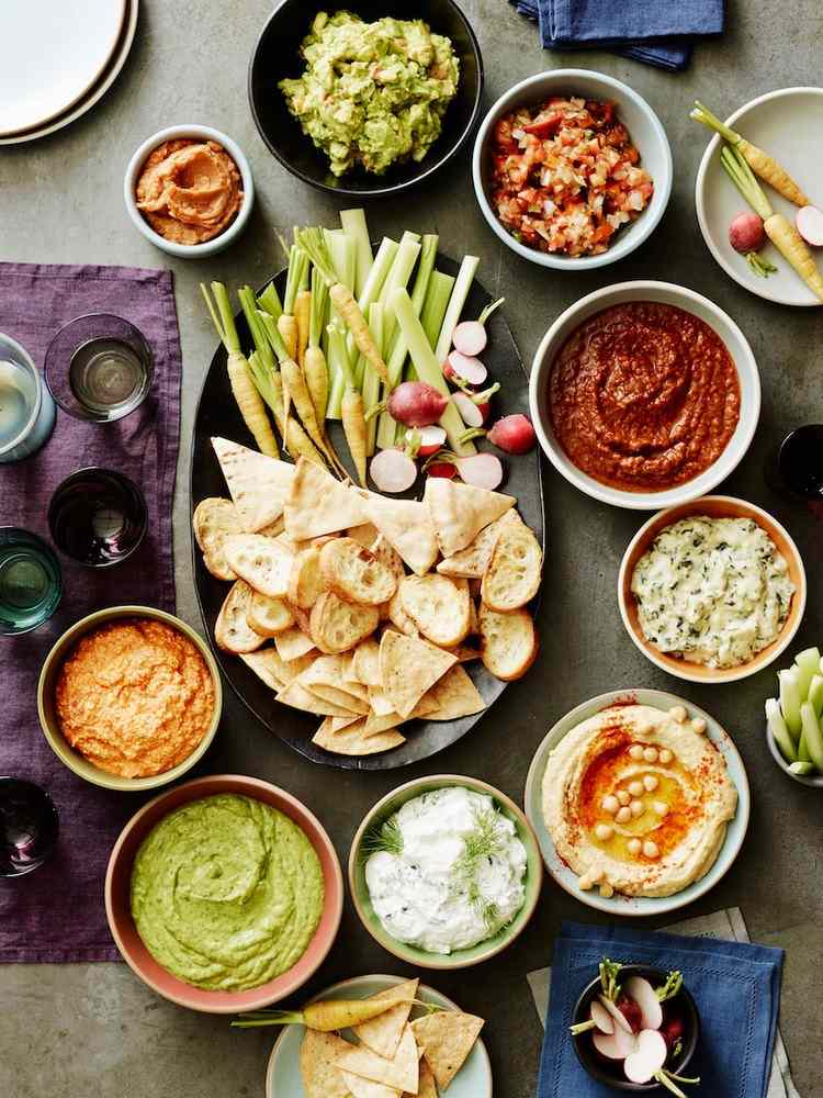 10 Quick and easy dip recipes New Years Eve menu ideas