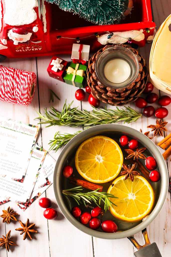 Christmas Stovetop Potpourri recipes holiday scent