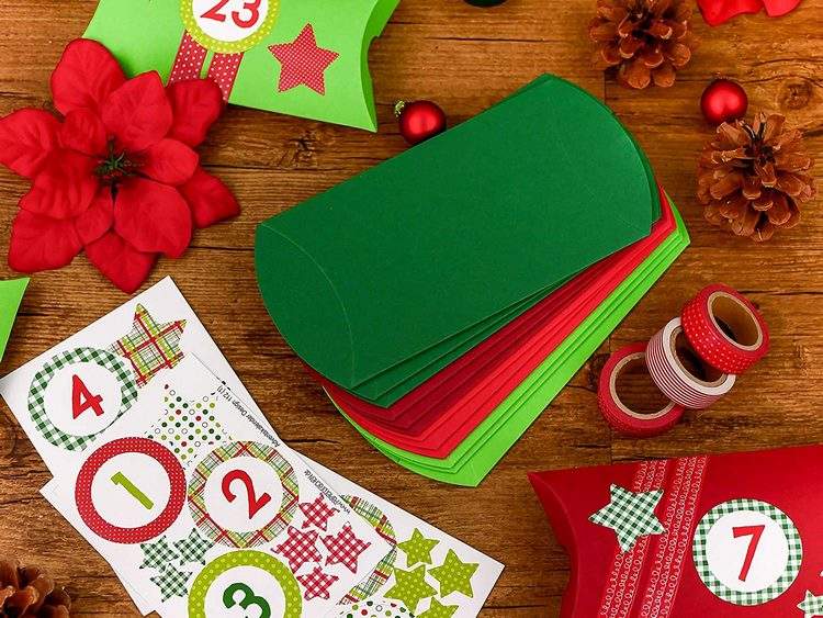 Washi tape Christmas decoration ideas fun and easy DIY ornaments