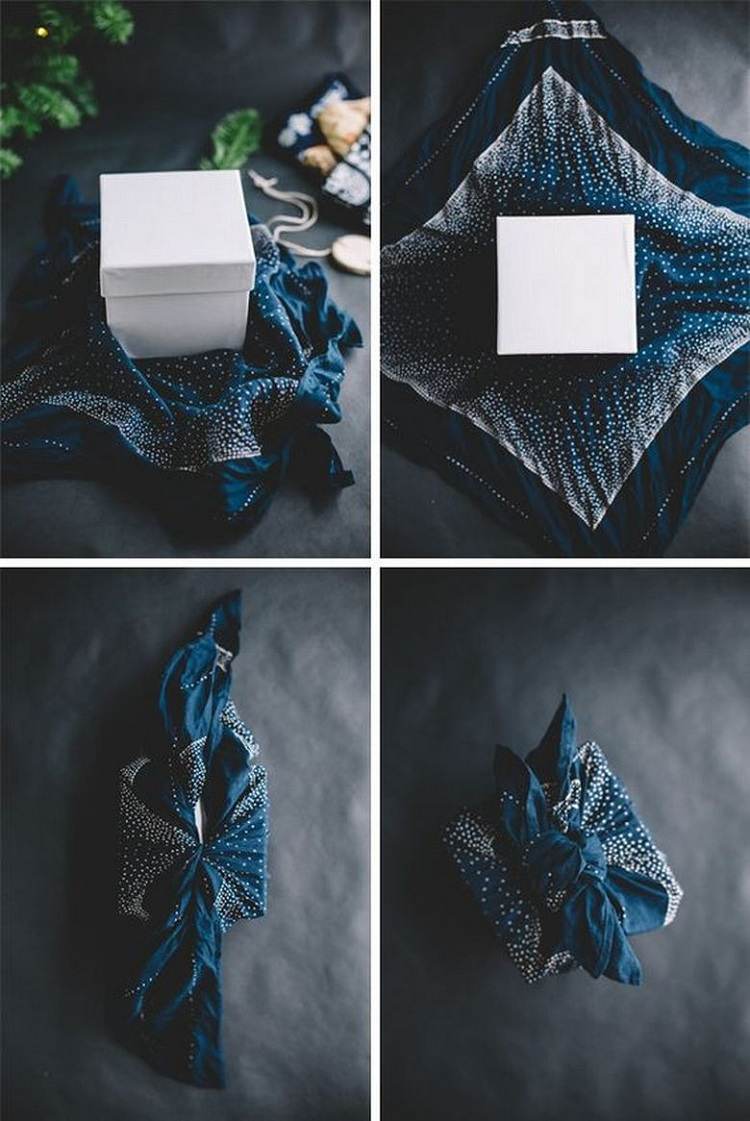 furoshiki Japanese gift wrapping tutorial simple instructions