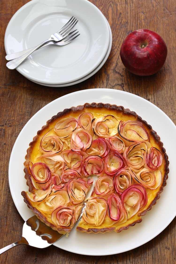 Apple rose tart recipe