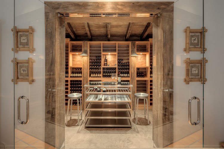 Mediterranean style wine cellar ideas