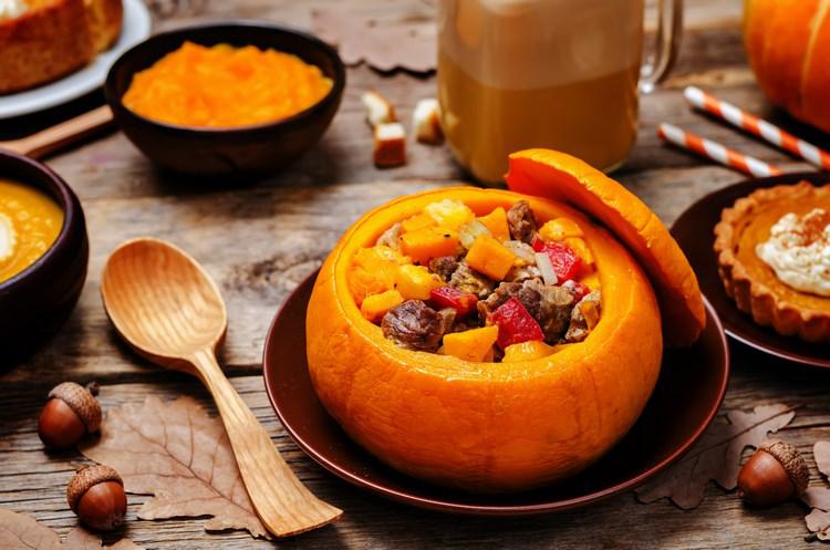 Pumpkin dishes are delicious and easy to digest and clean the body