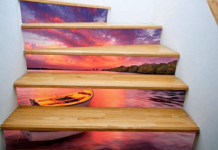 Stair-risers-decorating-ideas-to-help-you-renovate-an-old-staircase