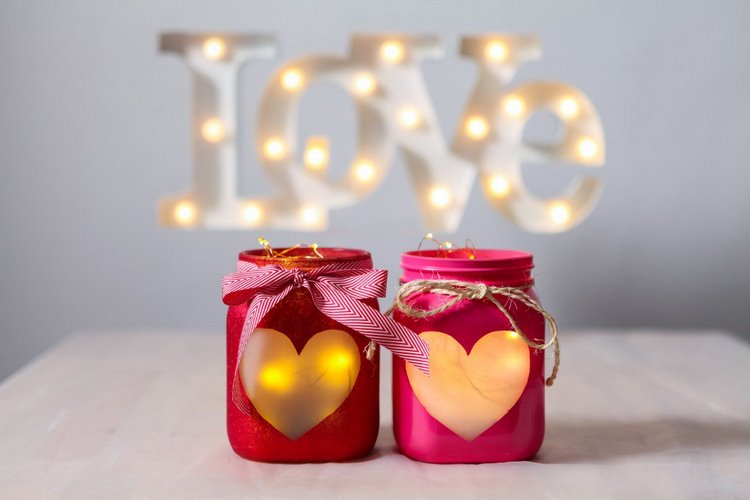 Valentines Day candles will help you create a special ambiance