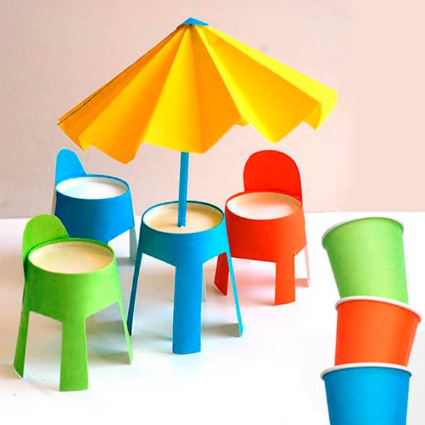 easy and fun paper cups craft projects for kids