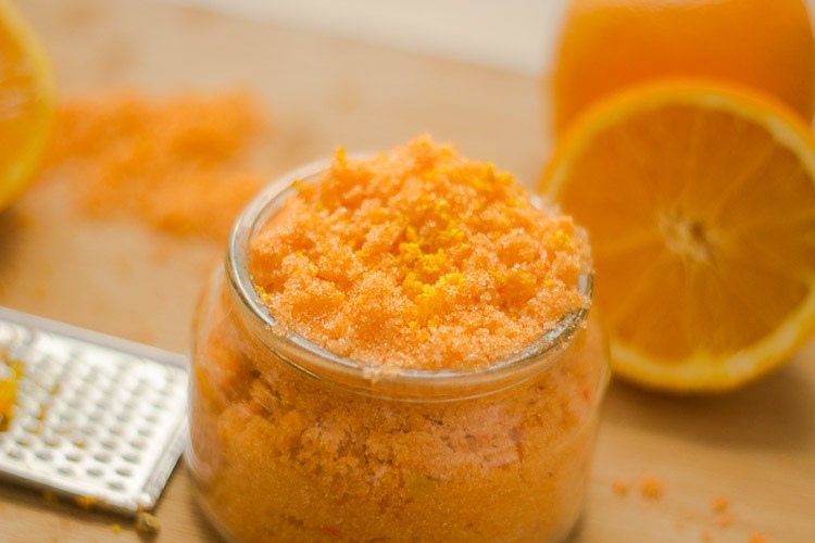 orange peel powder how to use it for beauty products