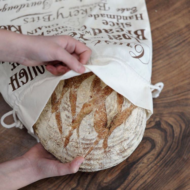 zero waste food storage ideas advantages of linen bread bags