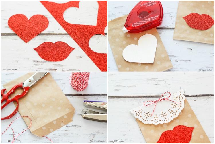 DIY Valentine Gift Bags