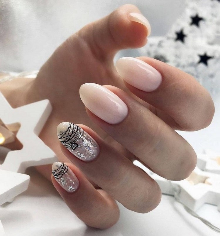 fashionable nail art festive manicure