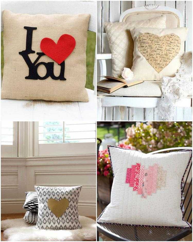 february 14 gift ideas diy throw pillows