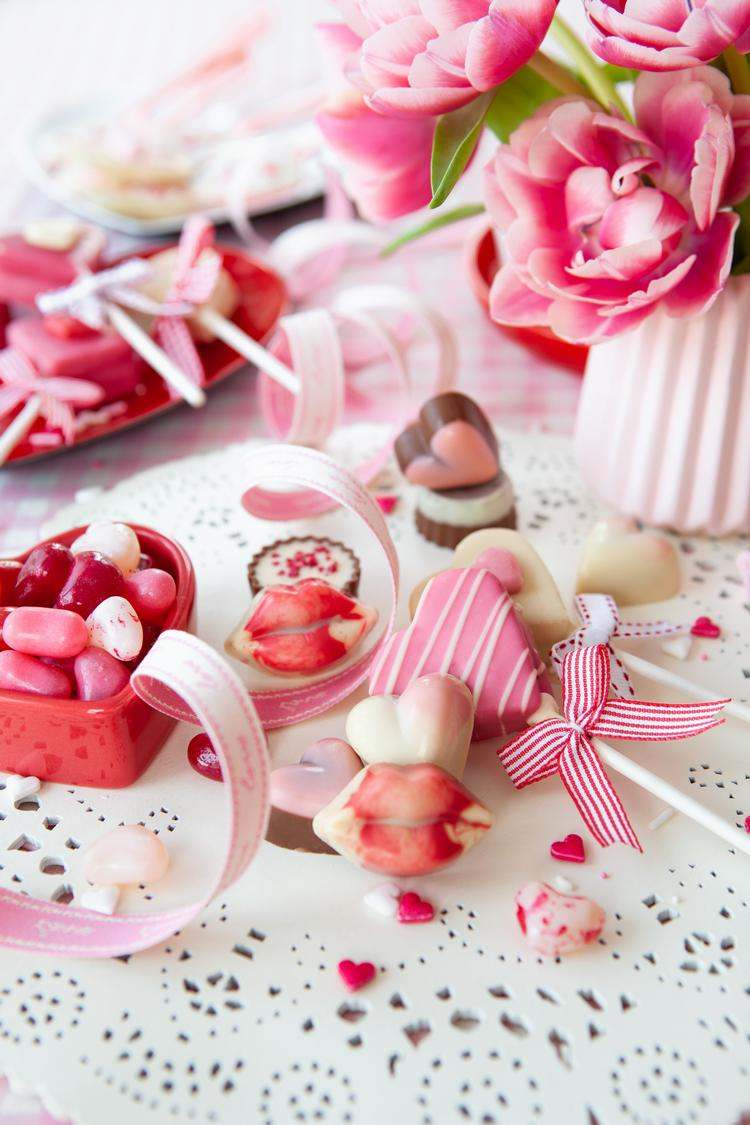 homemade chocolate Valentines day gift ideas