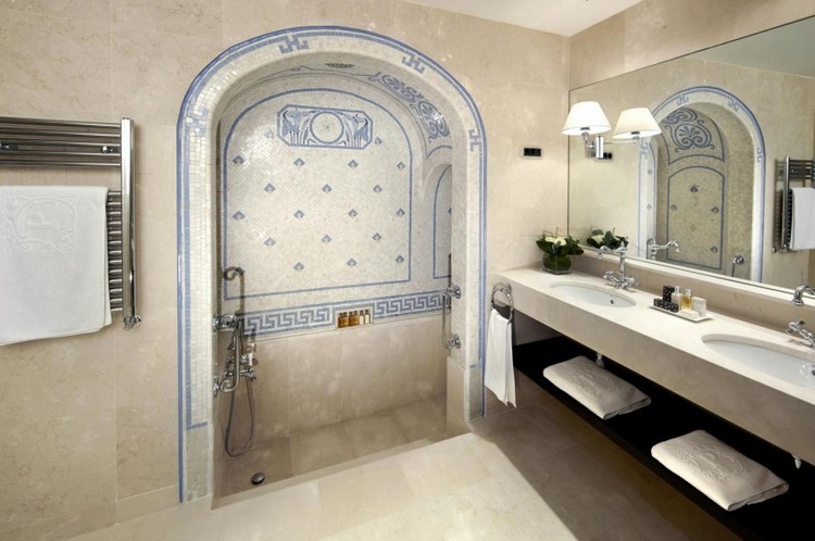 master bathroom design and decor ideas Provence style