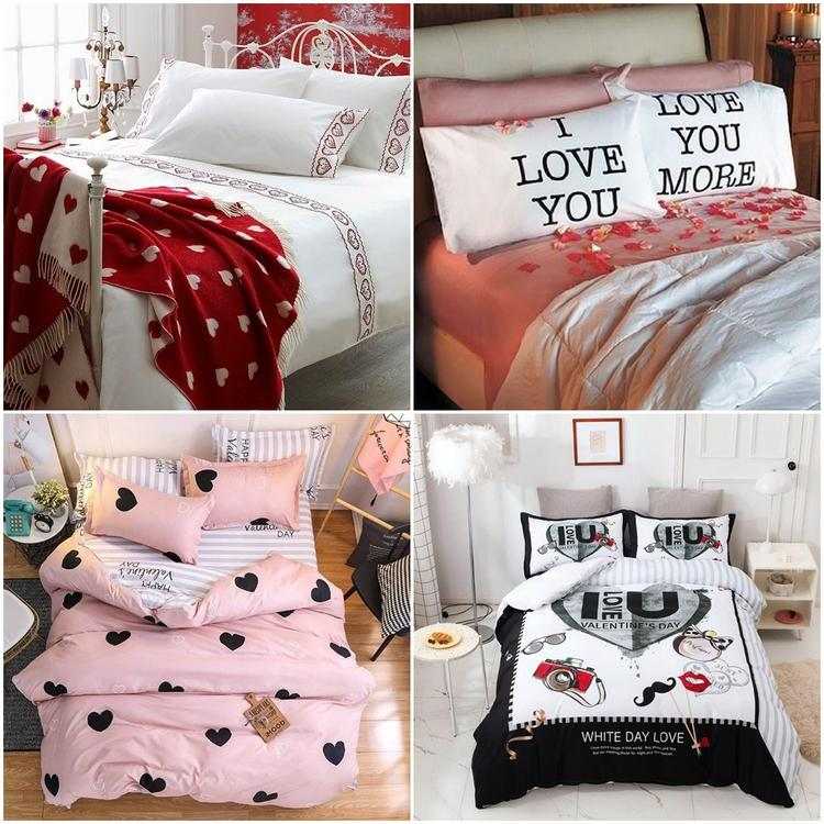 Valentines Day bedding sets ideas