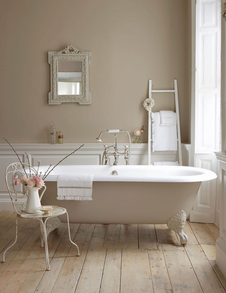 simple elegant bathroom ideas Provence style decor
