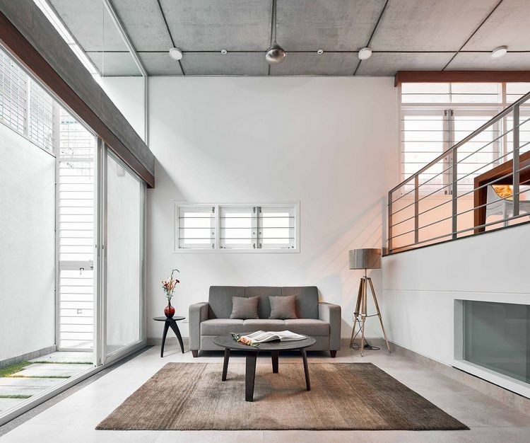 split level living area design ideas contemporary home