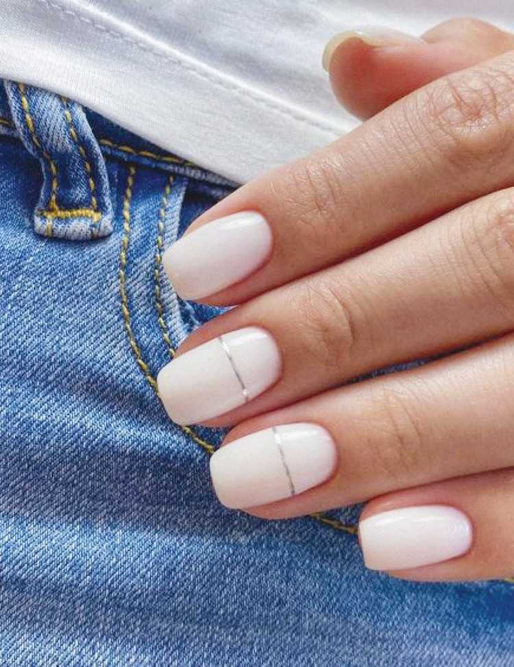 trendy manicure how to do milky nails